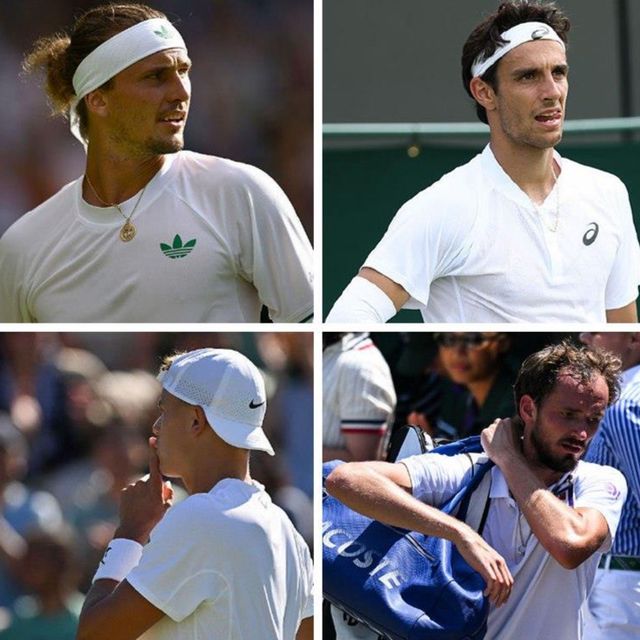 温网力克美网，兹维列夫统治全场